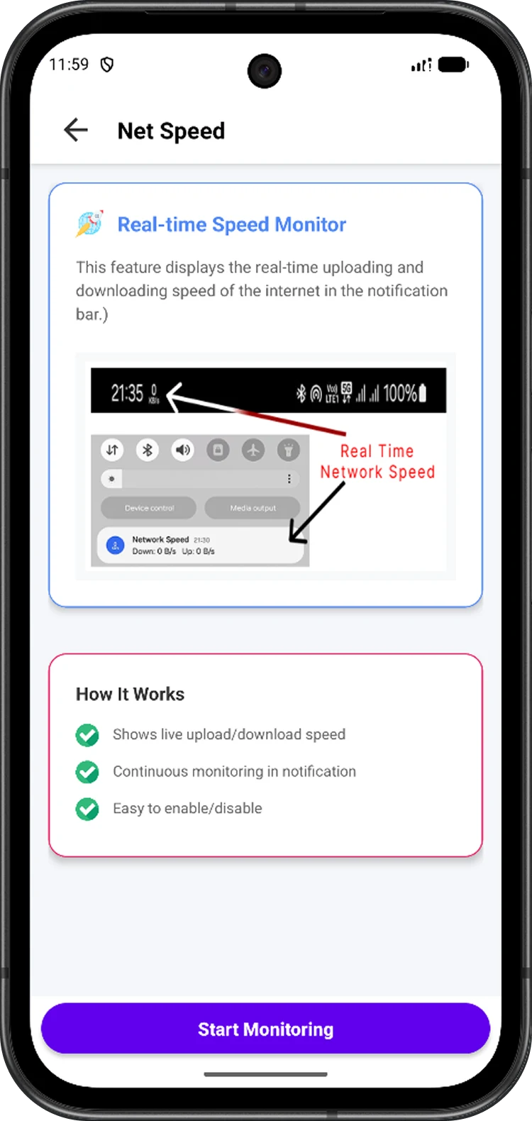 NetX - 4G/5G Lock & Speed Test screenshot