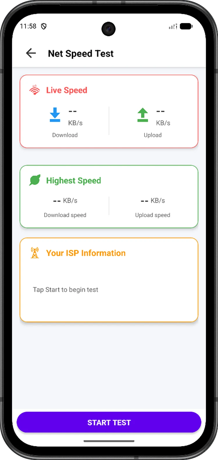 NetX - 4G/5G Lock & Speed Test screenshot